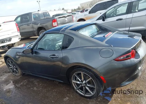 2018 Mazda Mx-5 Miata Rf Grand Touring из США, поврежденный, VIN JM1NDAM76J0203600